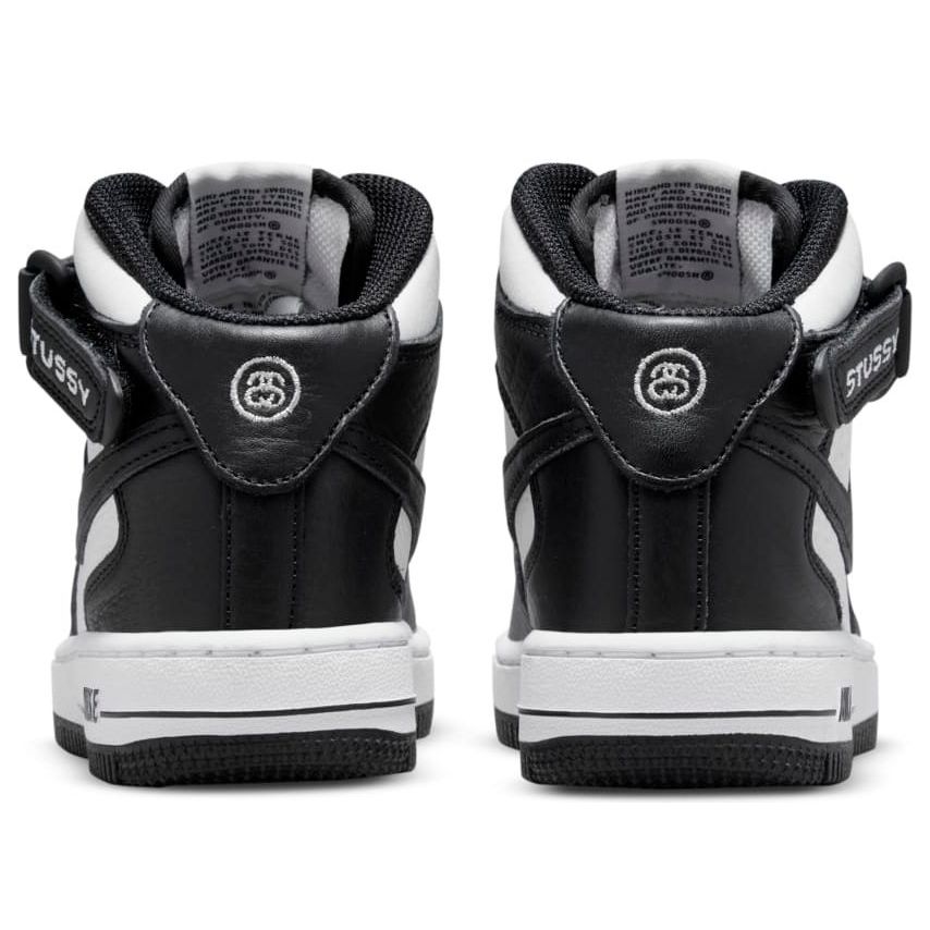 (PS) Nike x Stussy Air Force 1 Mid 'Black White' DN4158-002