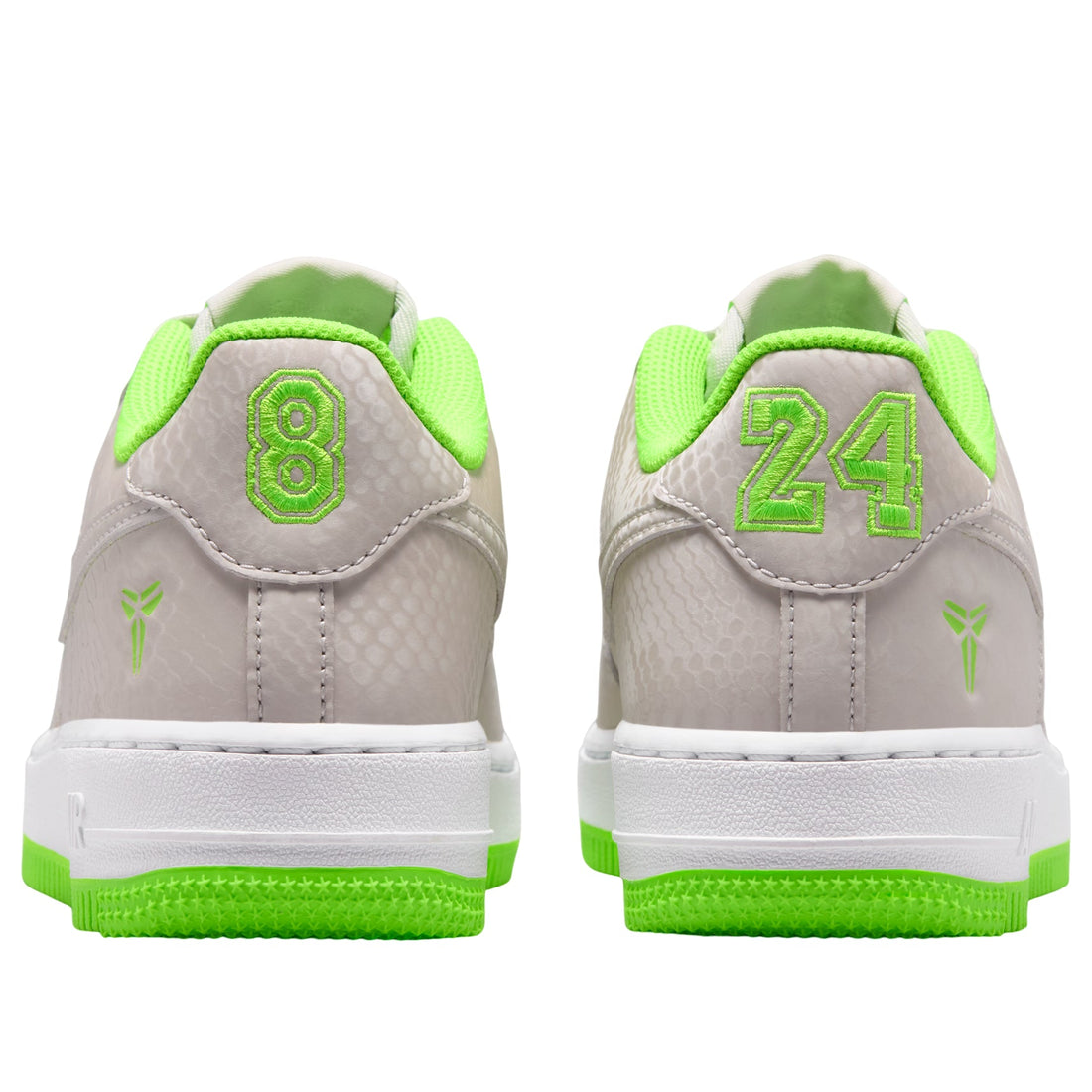 (GS) Nike Air Force 1 Low 'Kobe Bryan Forever Vast Grey Electric Green' IO4610-002
