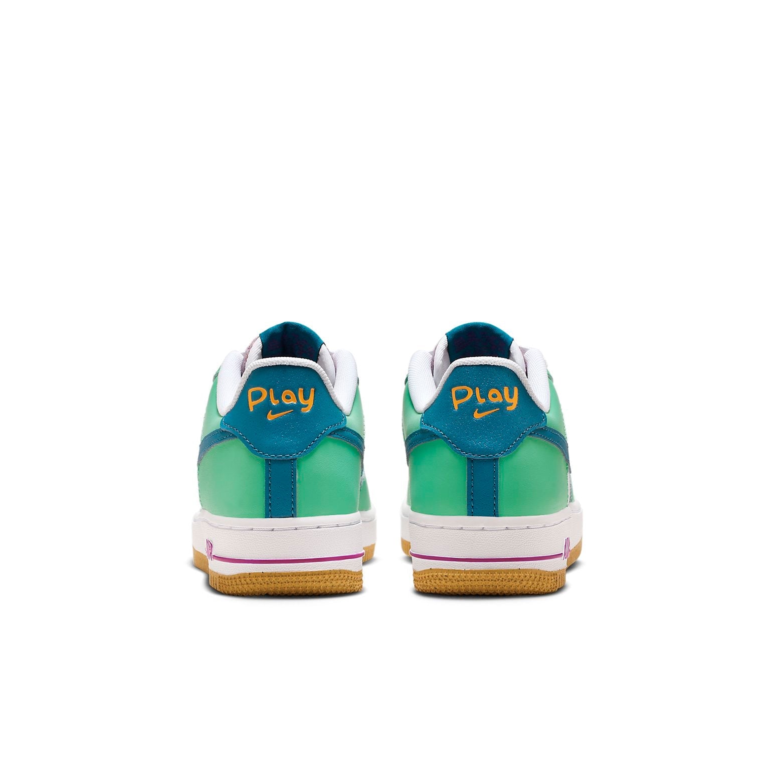 (GS) Nike Air Force 1 Low LV8 'White Green Abyss' FJ4613-100