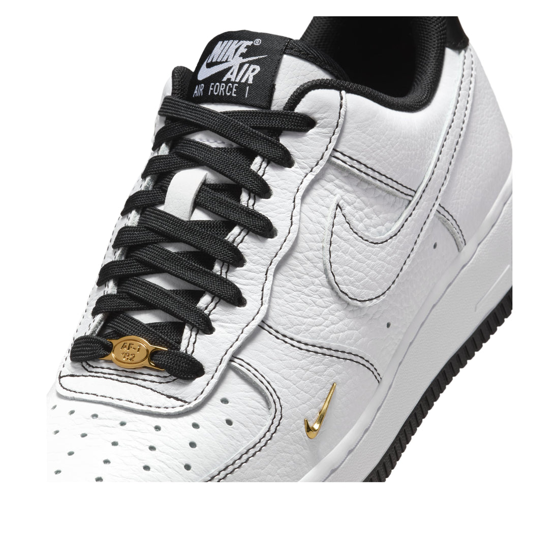 (WMNS) Nike Air Force 1 '07 Mini Jewel 'White Black Gold' IB6543-101