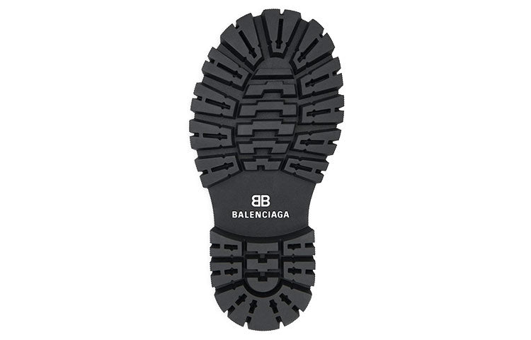 (WMNS) Balenciaga Tractor 20mm Boot 'Black' 641399WA8E91000