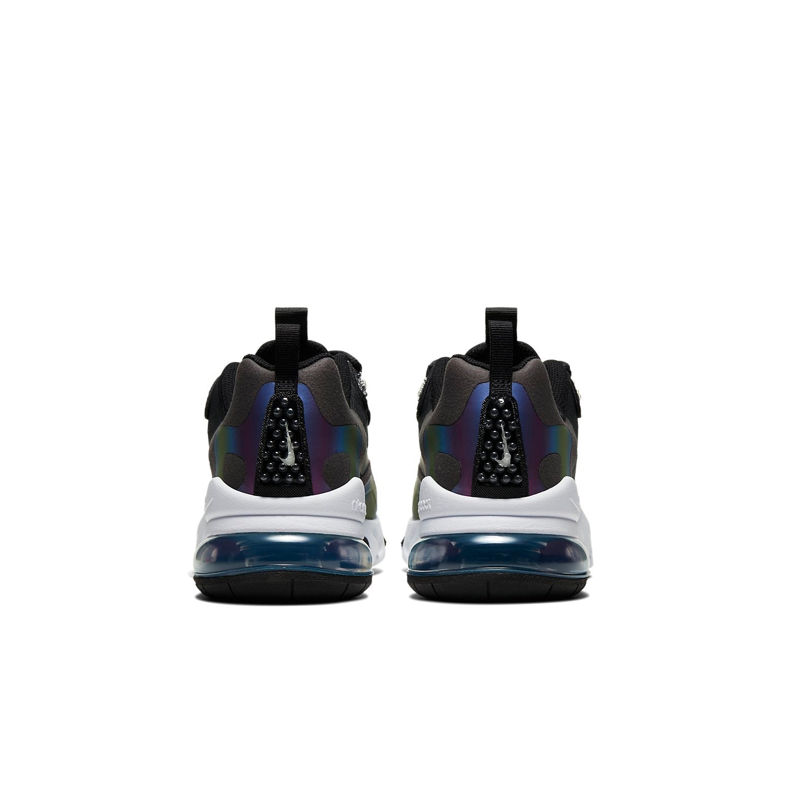 (GS) Nike Air Max 270 React 'Dark Smoke Grey Iridescent' CT9633-001