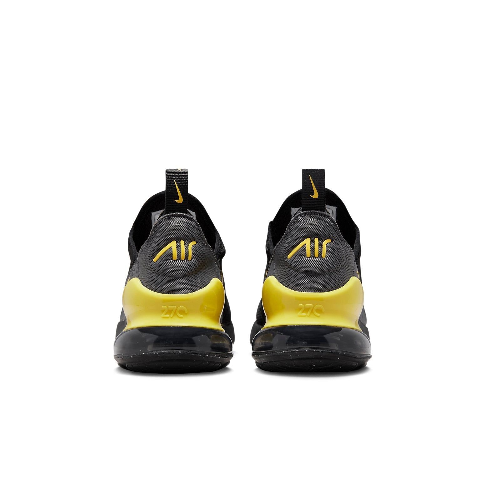 (GS) Nike Air Max 270 'Black Yellow Strike' DX9277-001