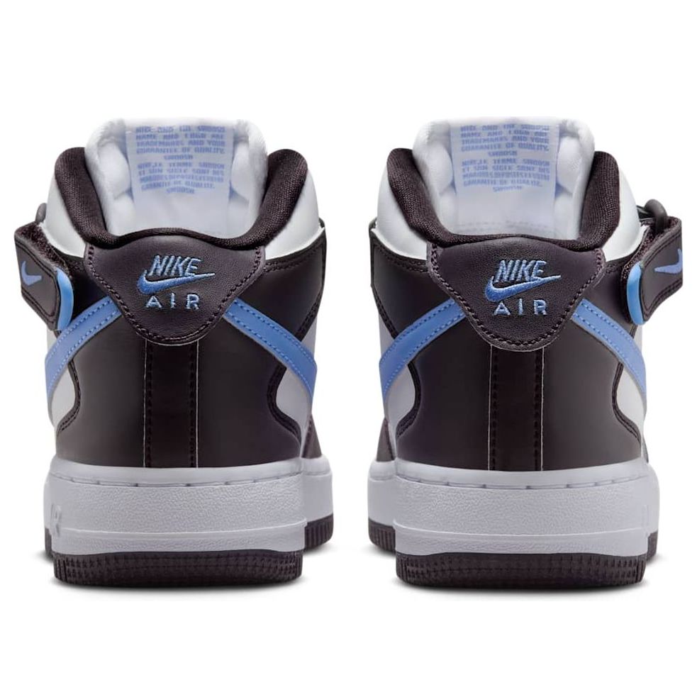 (GS) Nike Air Force 1 Mid EasyOn 'Burgundy Ash White Royal' FN1193-600
