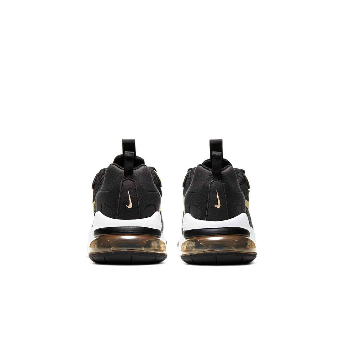(GS) Nike Air Max 270 React 'Black Metallic Gold Star' BQ0103-018