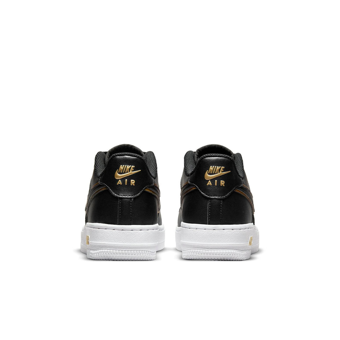 (GS) Nike Air Force 1 LV8 'Black Metallic Gold' DM3322-001