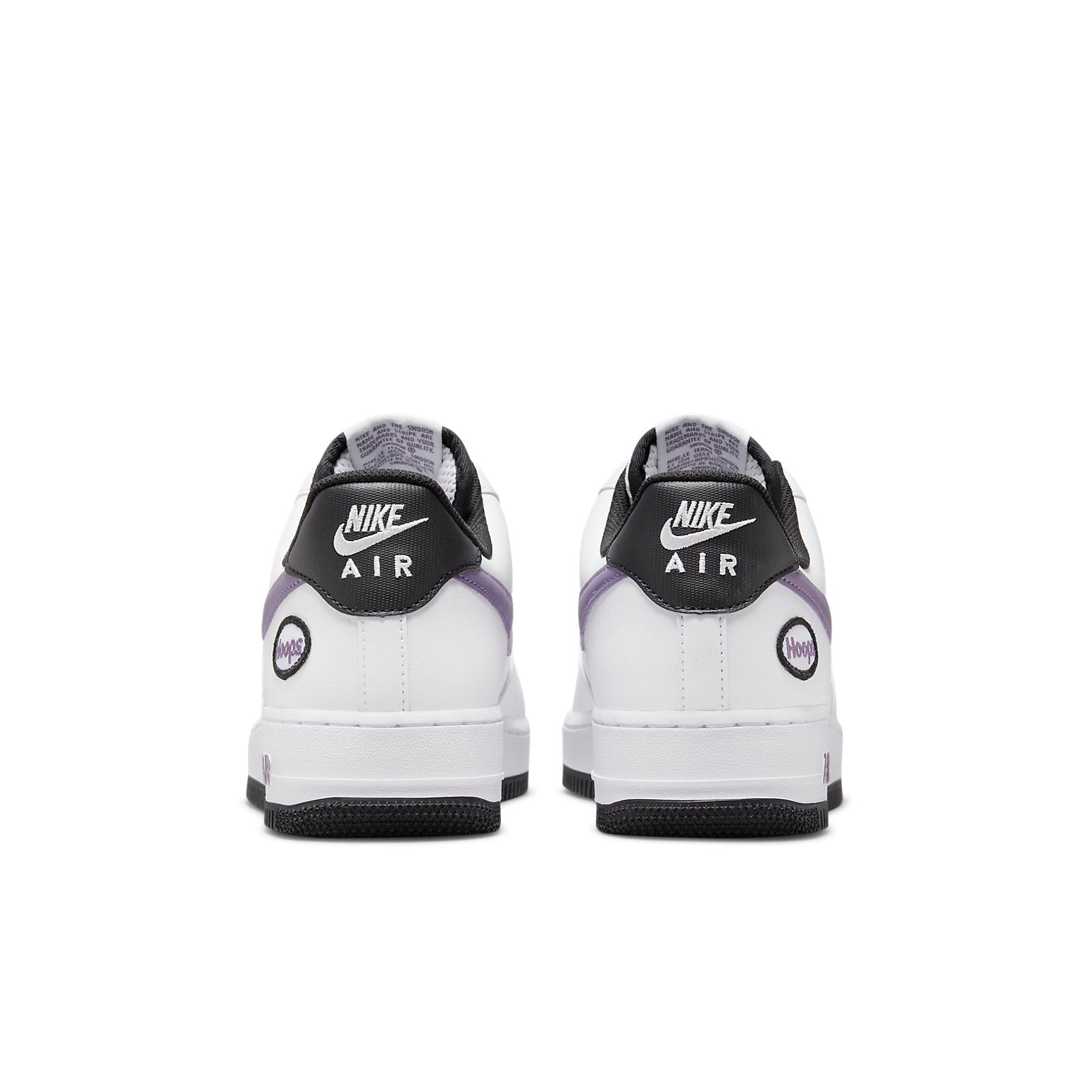 Nike Air Force 1 '07 LV8 'Hoops - White Canyon Purple' DH7440-100