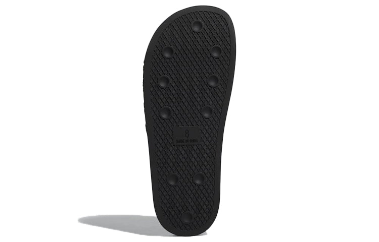 adidas Hirocoledge x Adilette Slides 'Takahashi Hiroko - Black White' FY1592