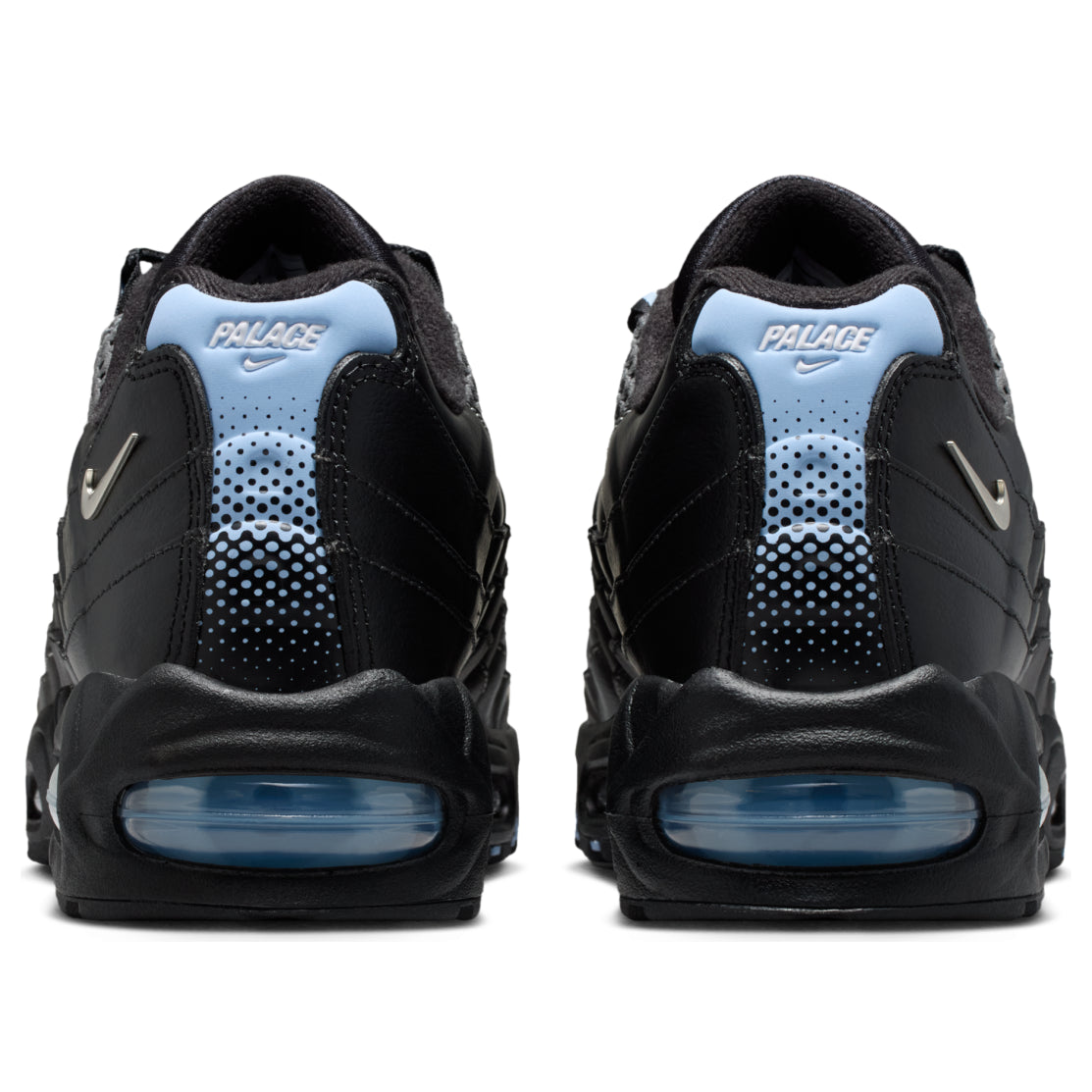 Nike x Palace Air Max 95 Big Bubble 'Metallic Silver Aluminum Black' IQ7708-095