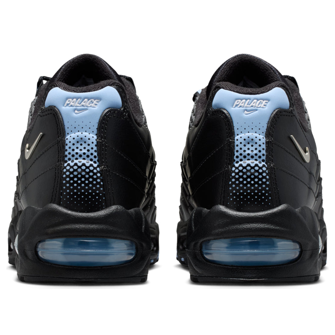 Nike x Palace Air Max 95 Big Bubble 'Metallic Silver Aluminum Black' IQ7708-095