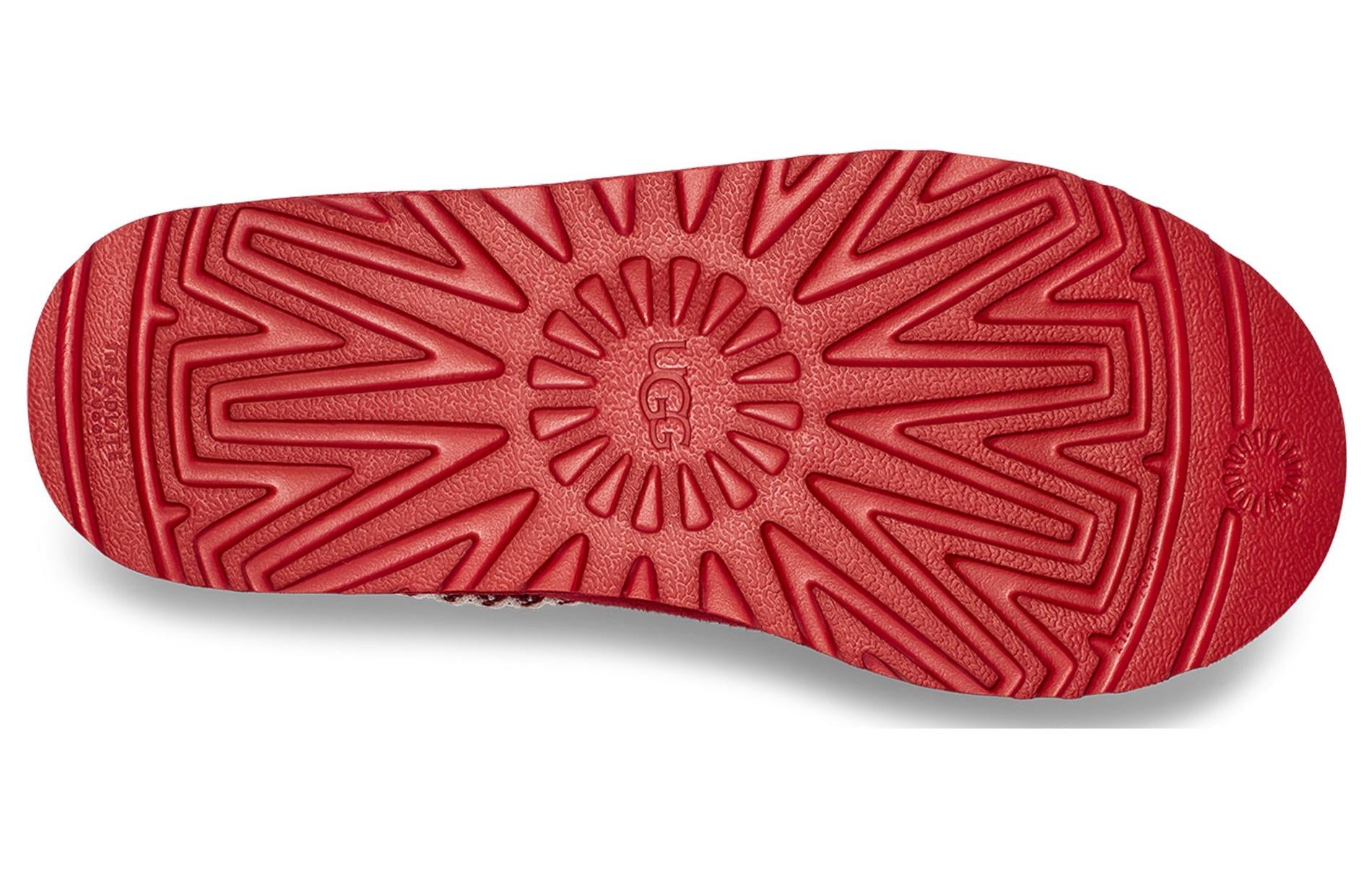 (WMNS) UGG Tasman Slipper 'Samba Red' 5955-SRTL