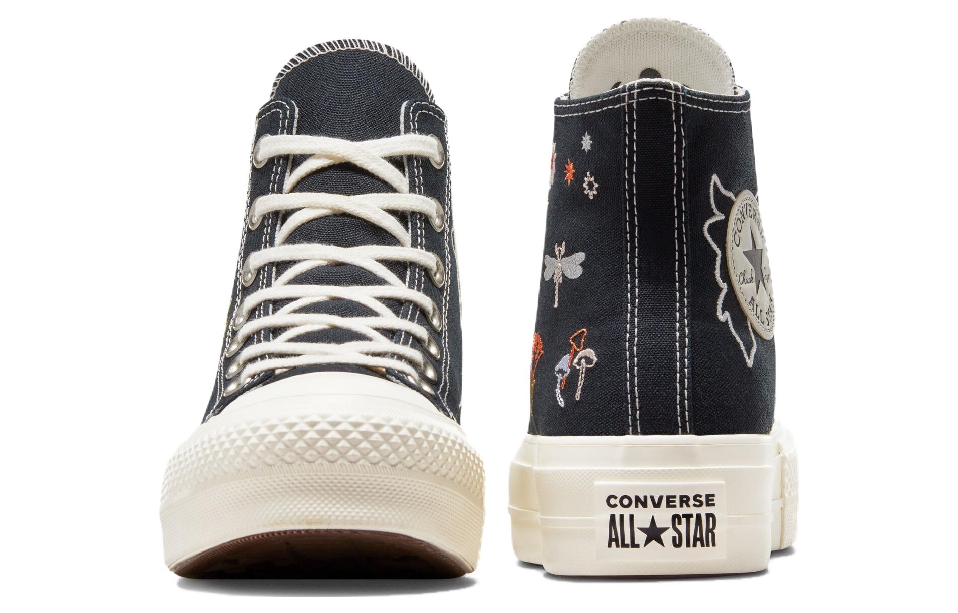 (WMNS) Converse Chuck Taylor All Star Fairy Goddess Lift Platform 'Black' A07110C