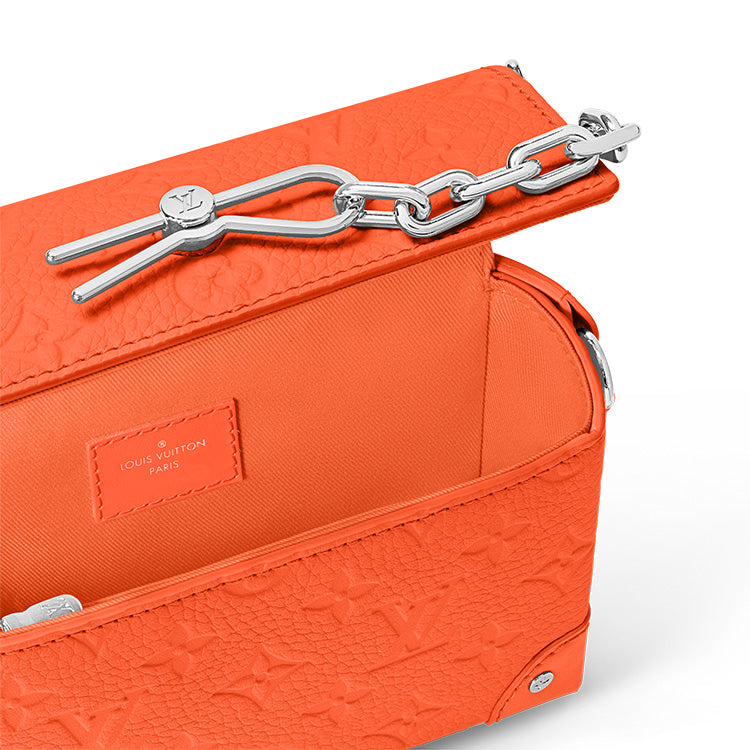 LOUIS VUITTON Steamer Wearable Wallet Monogram Taurillon Leather 'Orange' M82916