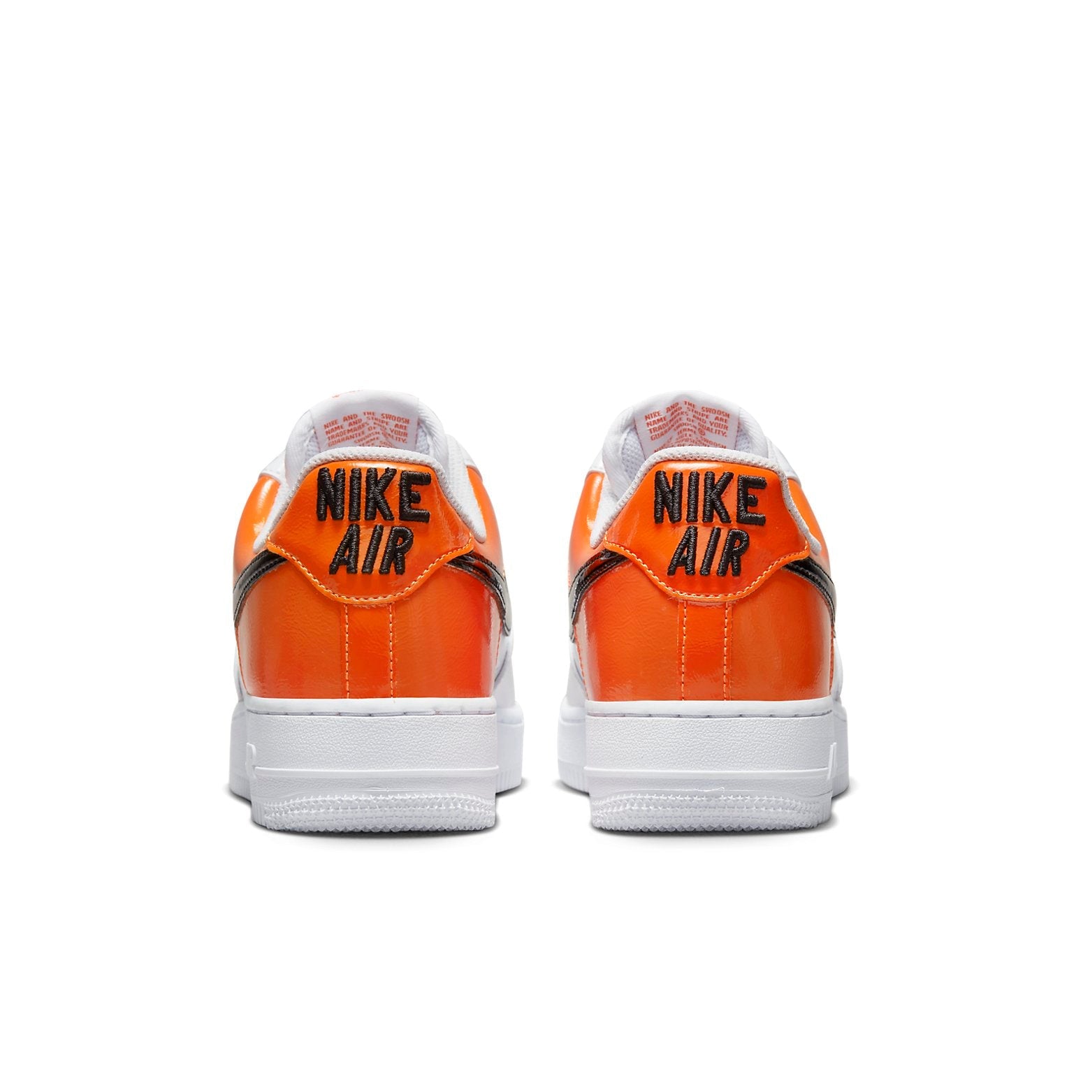 (WMNS) Nike Air Force 1 '07 ESS 'White Black Orange' DJ9942-103