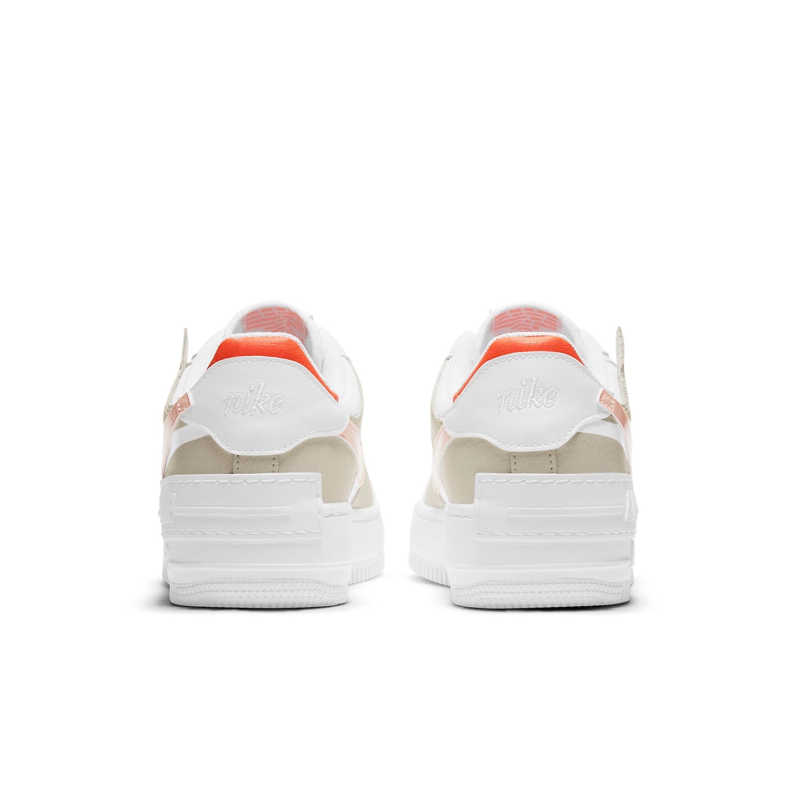 (WMNS) Nike Air Force 1 Low Shadow 'White Bright Mango' DH3896-100