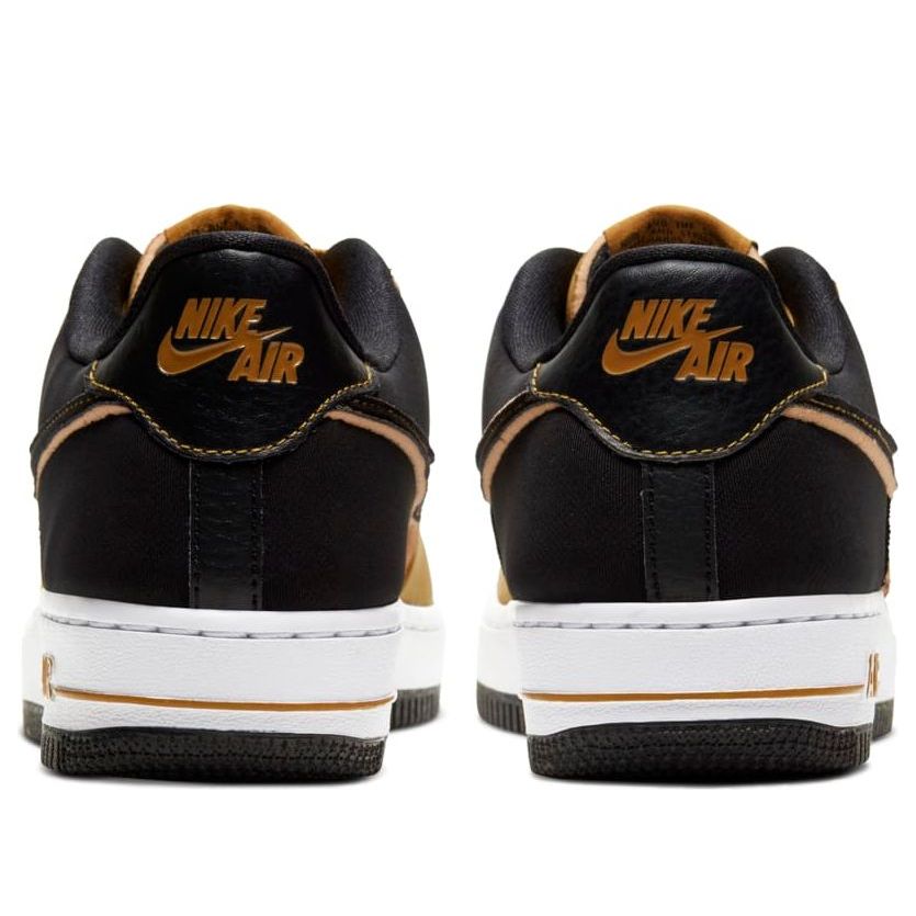 (GS) Nike Air Force 1 Low 'Black Yellow Orange' CD7406-003