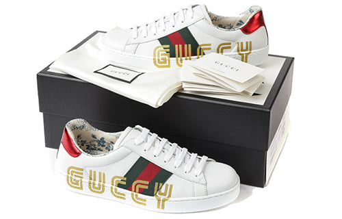 Gucci Ace Low 'Guccy Print' 523455-0G290-9090