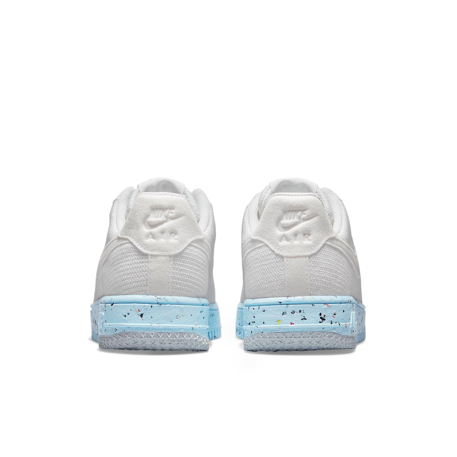 (WMNS) Nike Air Force 1 Crater Flyknit 'Pure Platinum' DC7273-100