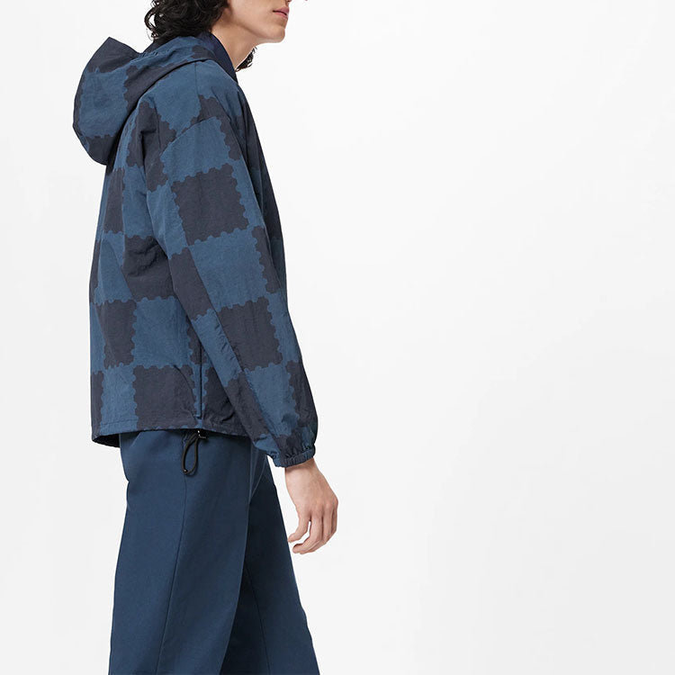 Men's LOUIS VUITTON x NIGO2 Crossover LV2 SS22 Grid Drawstring Navy Blue 1A9GVM