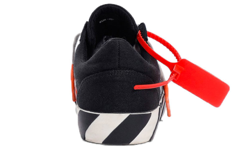 (WMNS) Off-White Vulc Low Top 'Black' OWIA146R198000161000