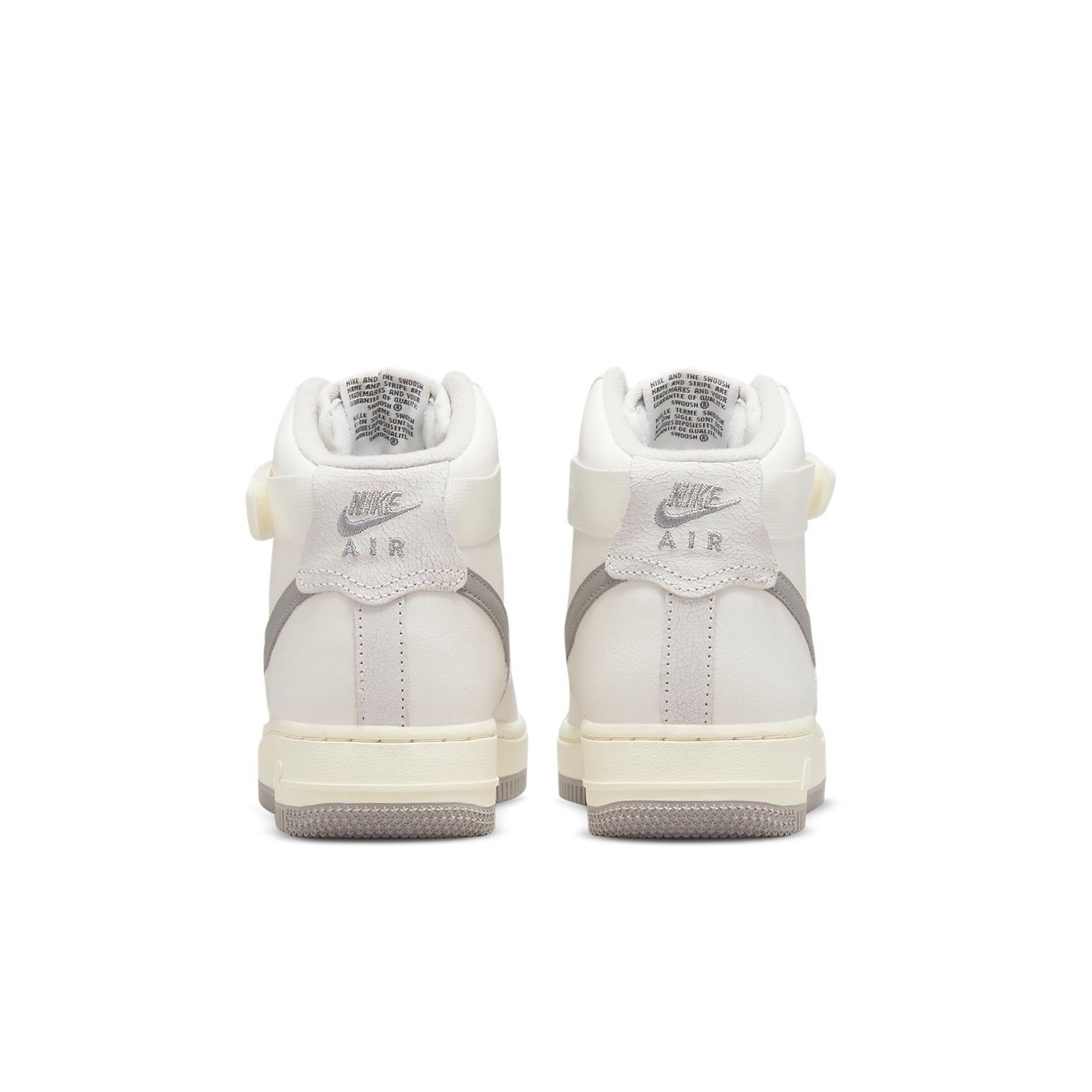 (GS) Nike Air Force 1 High Leather 'Sail Medium Grey' DV2236-100