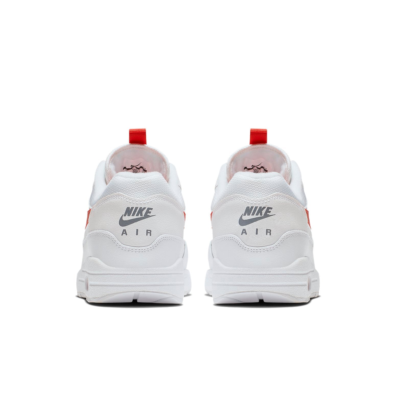 Nike Air Max 1 'Tongue Tab - White Orange' CD1530-100