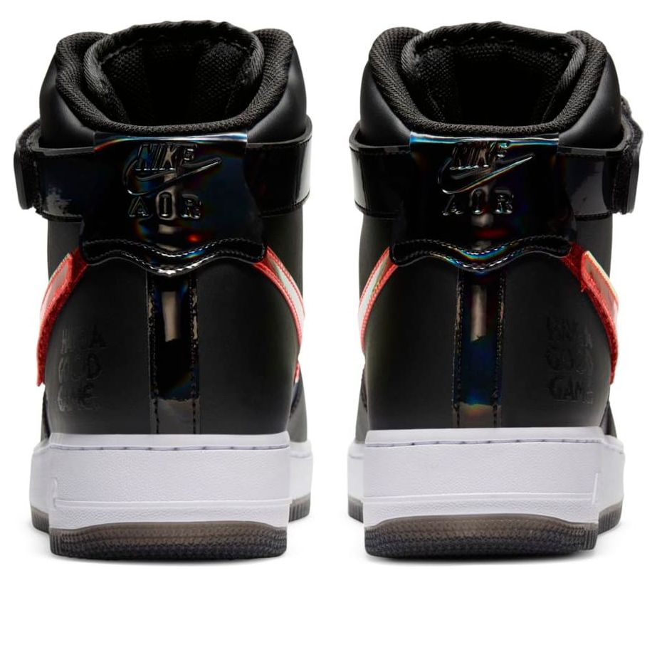 Nike Air Force 1 High 07 LV8 'Black White Bright Crimson' DC0831-101