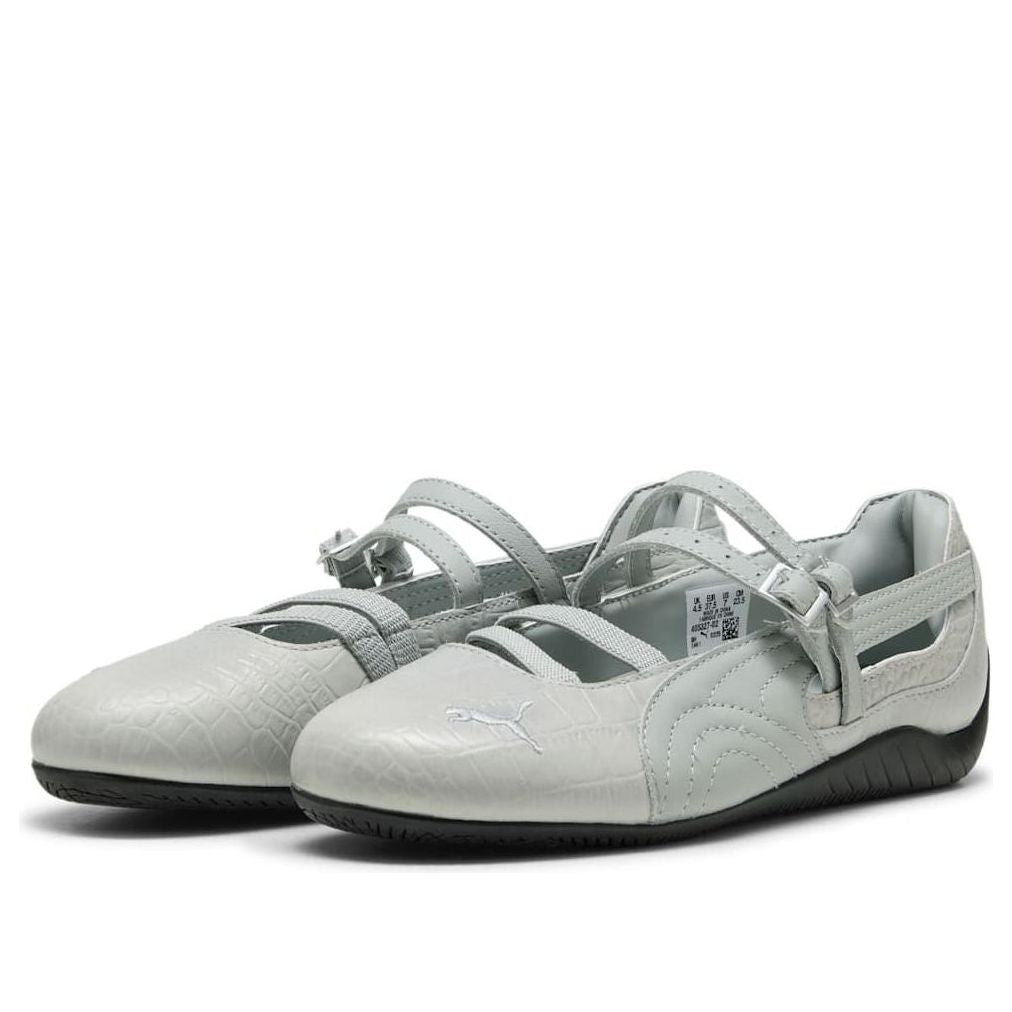 (WMNS) PUMA Speedcat Ballet 'Croc Print Vapor Gray' 405327-02