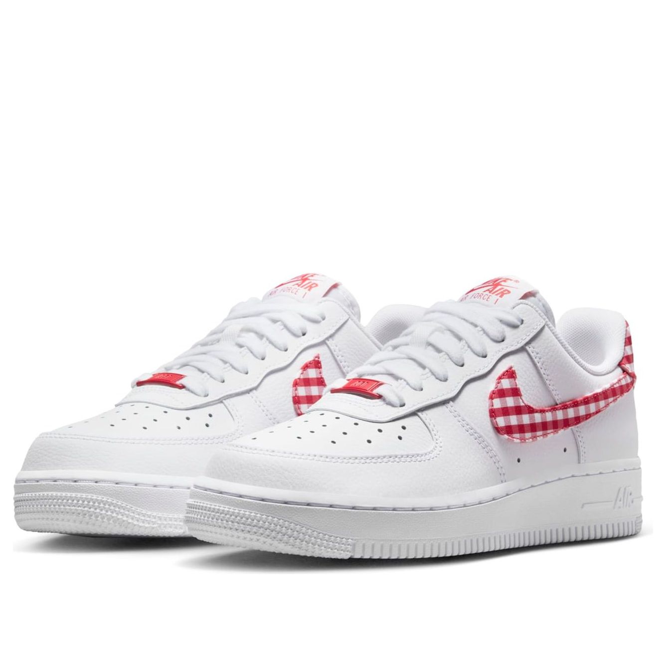 (WMNS) Air Force 1 Low '07 Essential 'Mystic Red Gingham' DZ2784-101