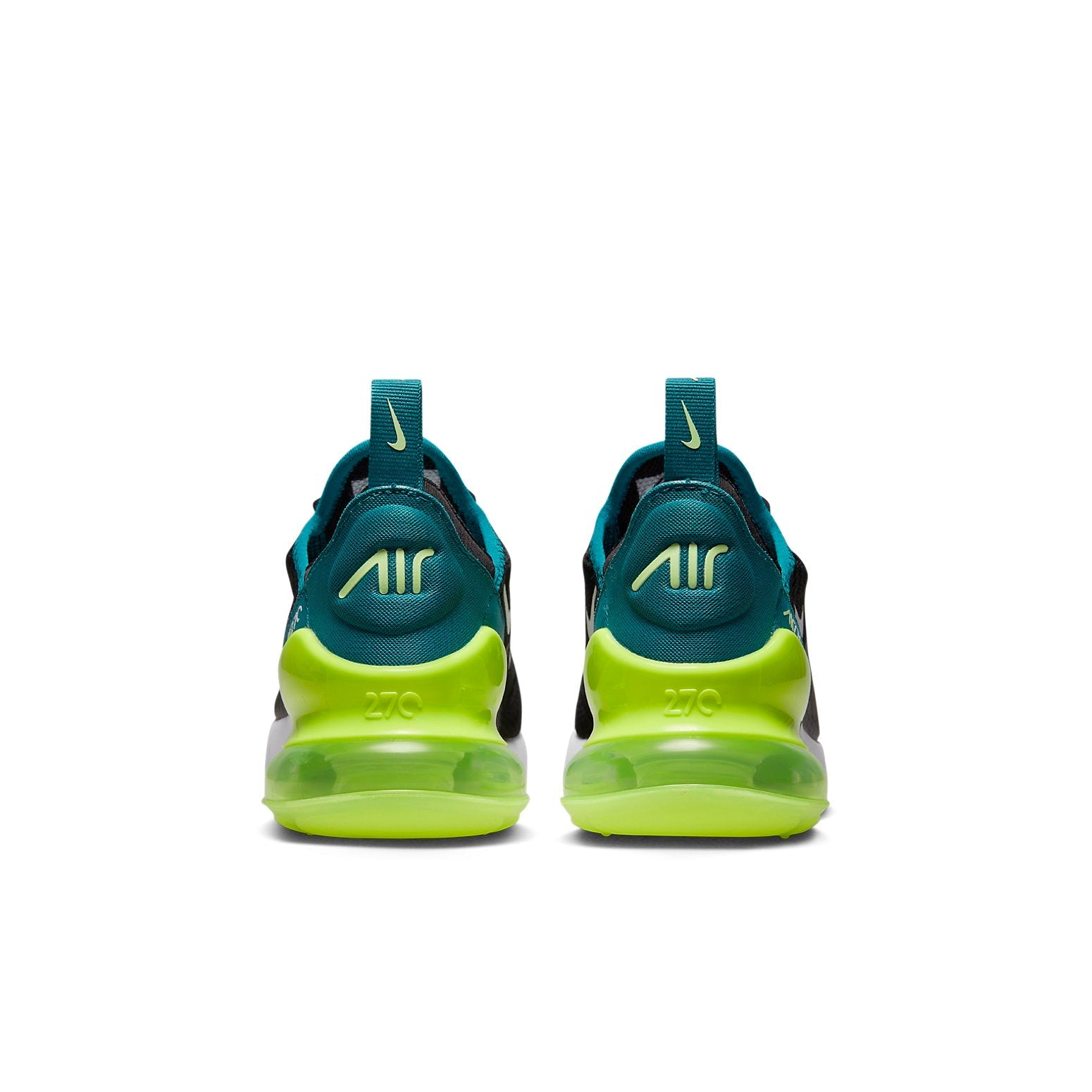 (GS) Nike Air Max 270 'Black Bright Spruce Volt' 943345-026