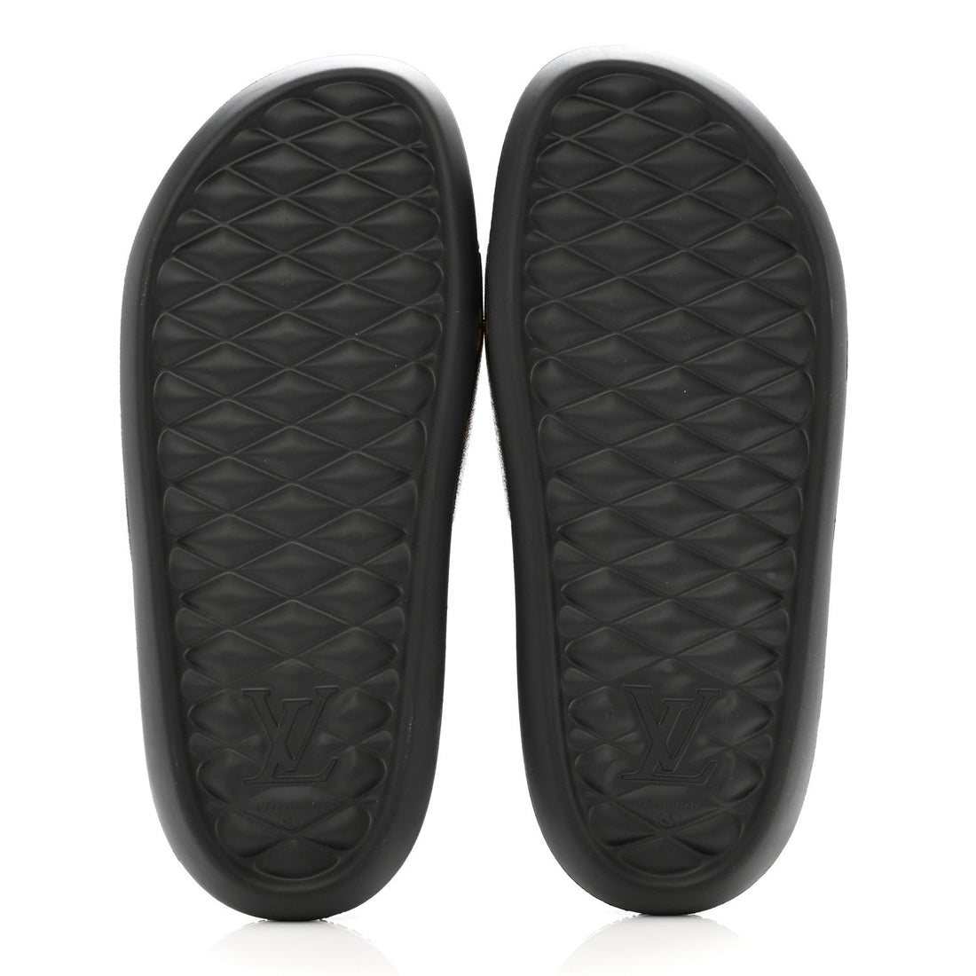 Louis Vuitton  Rubber Monogram Men's Waterfront Mules 'Brown'