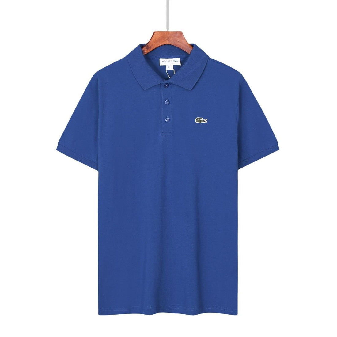 Lacoste Blue T-Shirt with Collar