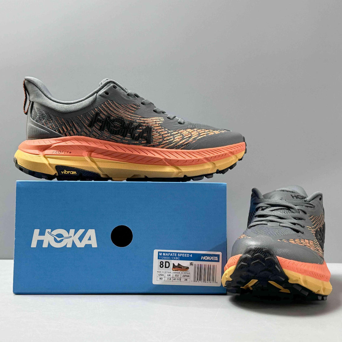 HOKA ONE ONE Mafate Speed 4 'Castlerock Flame'