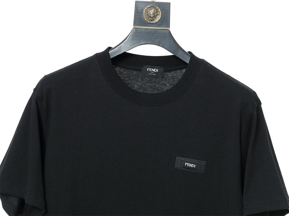 Fendi T-Shirt without Collar 'Black'
