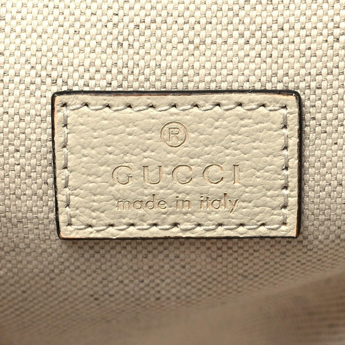 Gucci X PIKARAR GG Supreme Monogram Textured Dollar Calfskin Animal Print Retro Interlocking G Multi-Function Bag Beige Ebony Multicolor Mystic White
