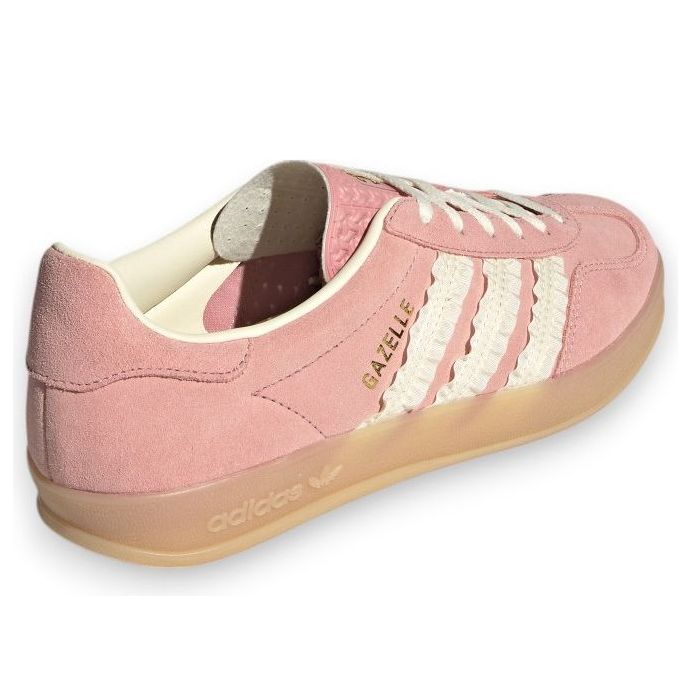 (WMNS) adidas Gazelle Indoor 'Wonder Mauve Crew White' JS1413