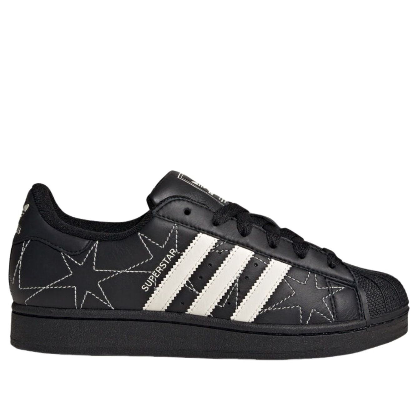 (WMNS) adidas Superstar 'Black Cream' IH4124