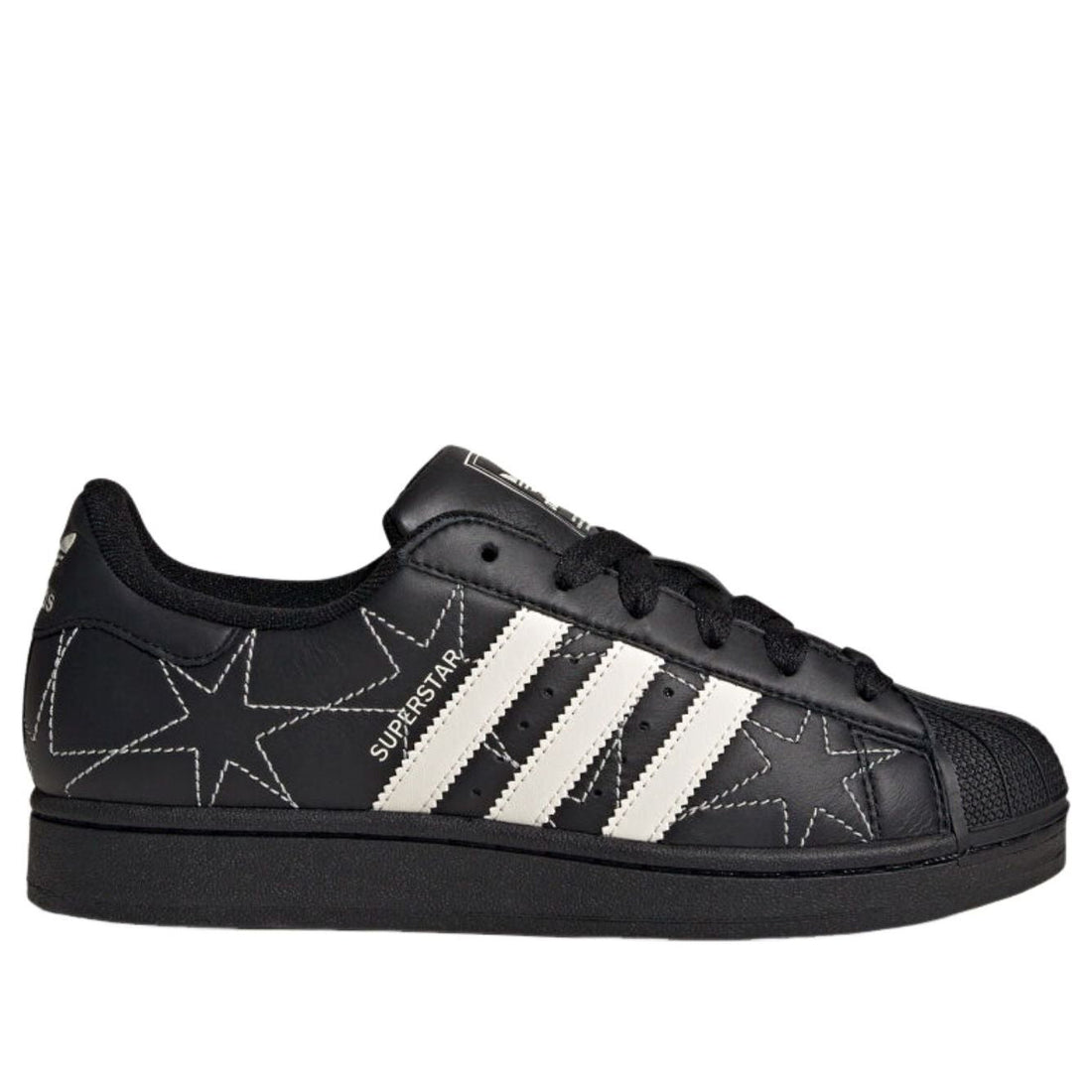 (WMNS) adidas Superstar 'Black Cream' IH4124