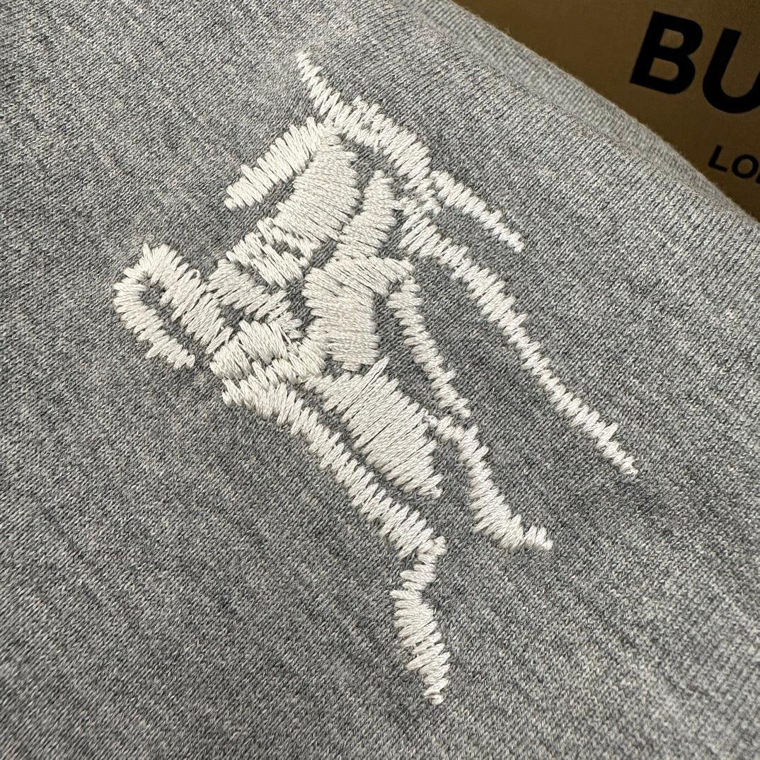 Burberry T-Shirt Without Collar 'Grey'