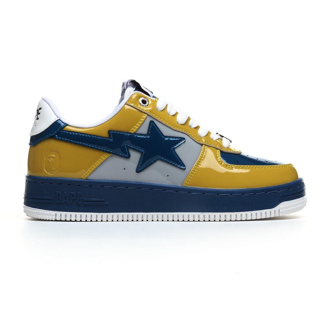 A Bathing Ape Bape Sta 'Nostalgic Blue Yellow'