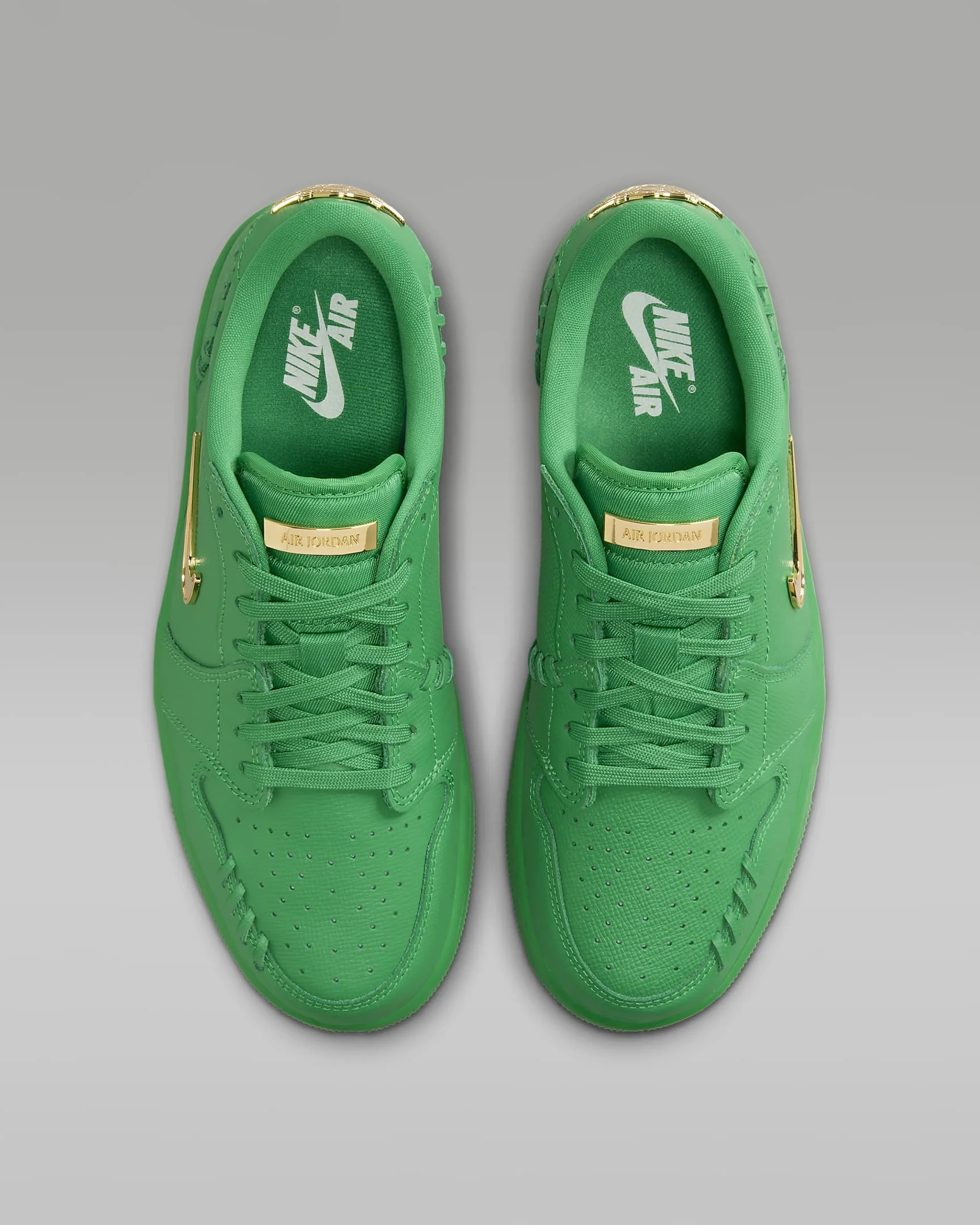 Air Jordan 1 “Method of Make” (Lucky Green/Metallic Gold)