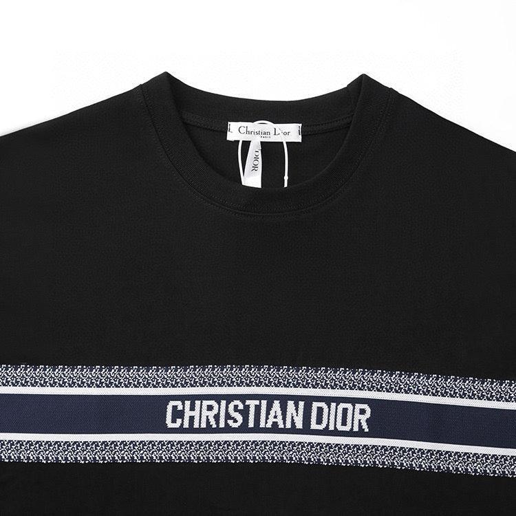 Dior T-Shirt Without Collar 'Black'
