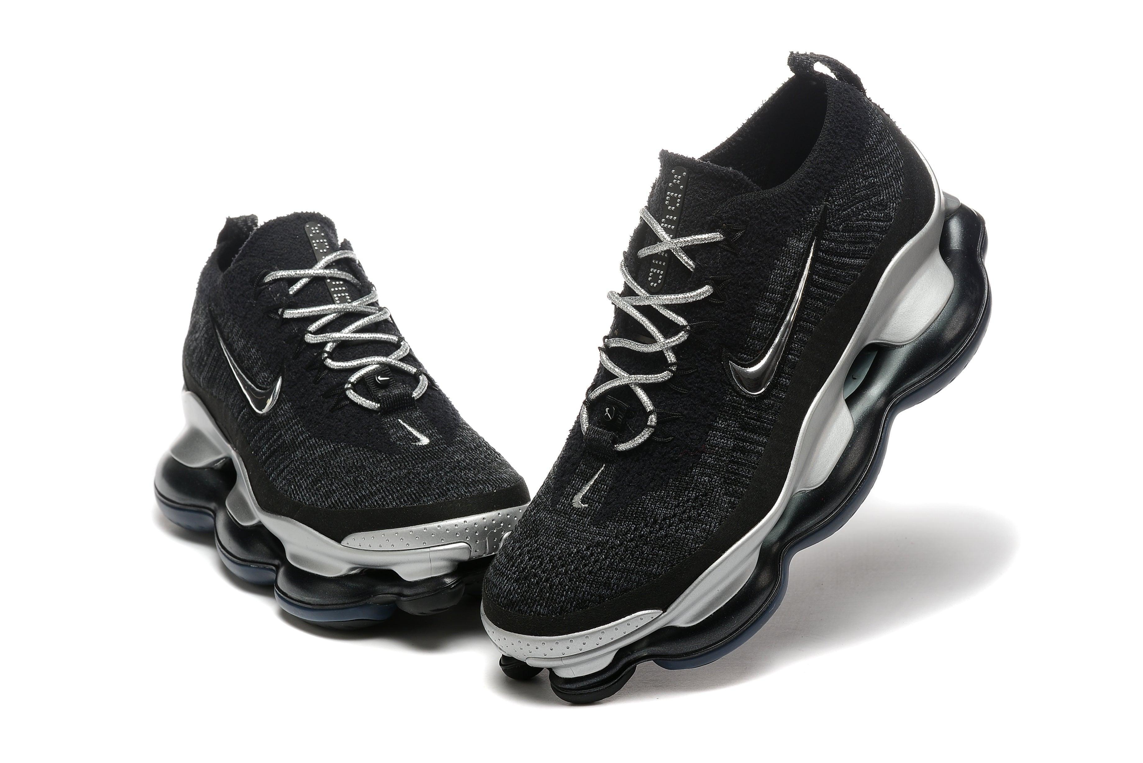 Air Max Scorpion 'Black Metallic Silver' - Men's Performance Sneaker