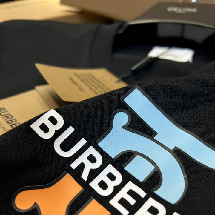 Burberry T-Shirt Without Collar 'Black'