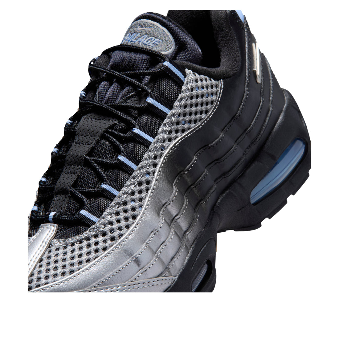 Nike x Palace Air Max 95 Big Bubble 'Metallic Silver Aluminum Black' IQ7708-095