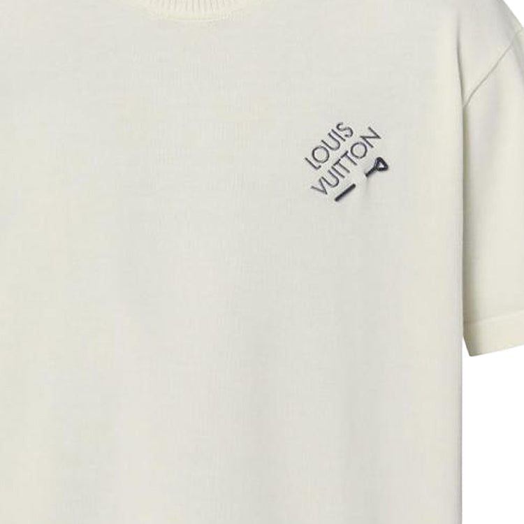 LOUIS VUITTON SS23 Logo T-Shirt 'White' 1AATX9