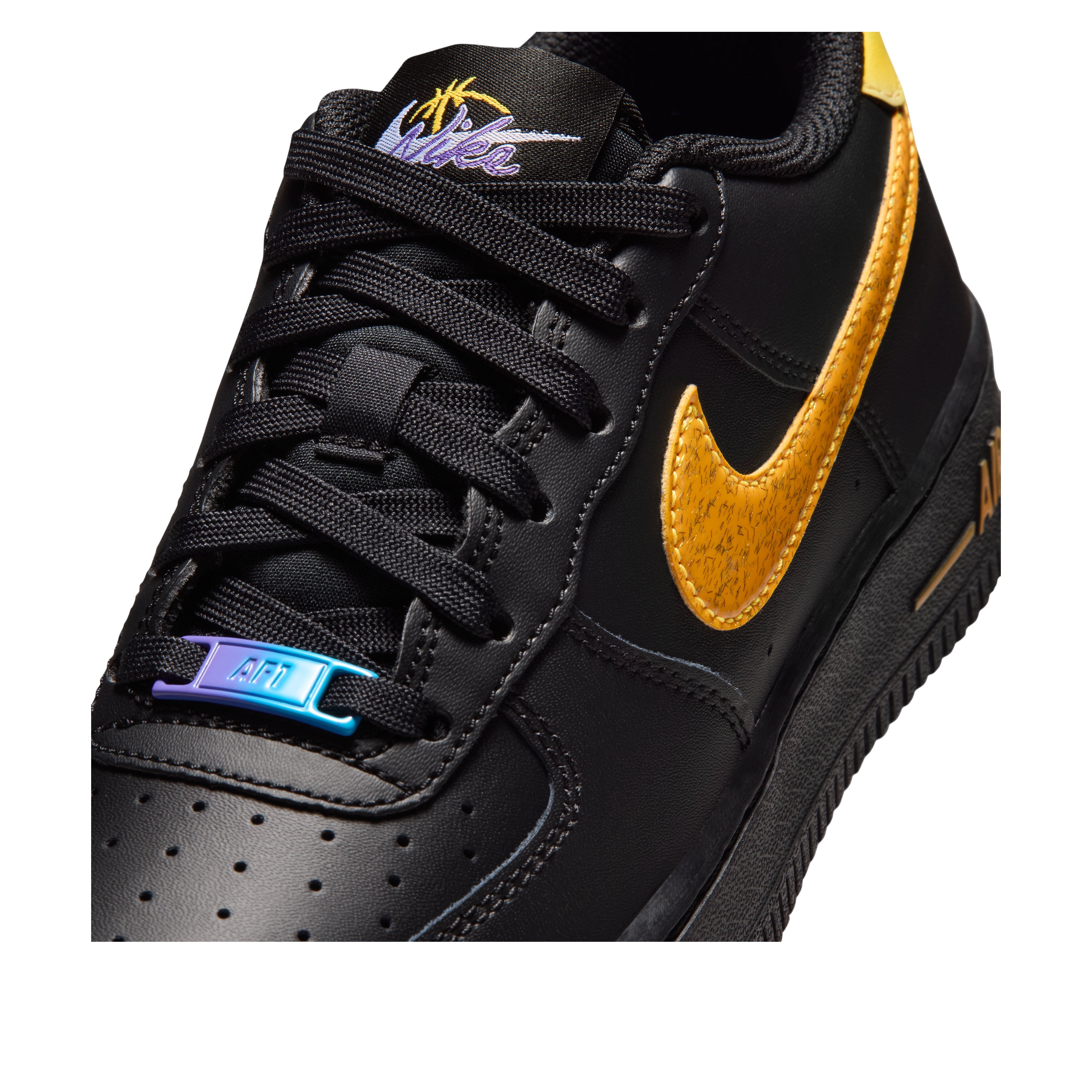 (GS) Nike Air Force 1 'Black Multi Color' IM7742-001