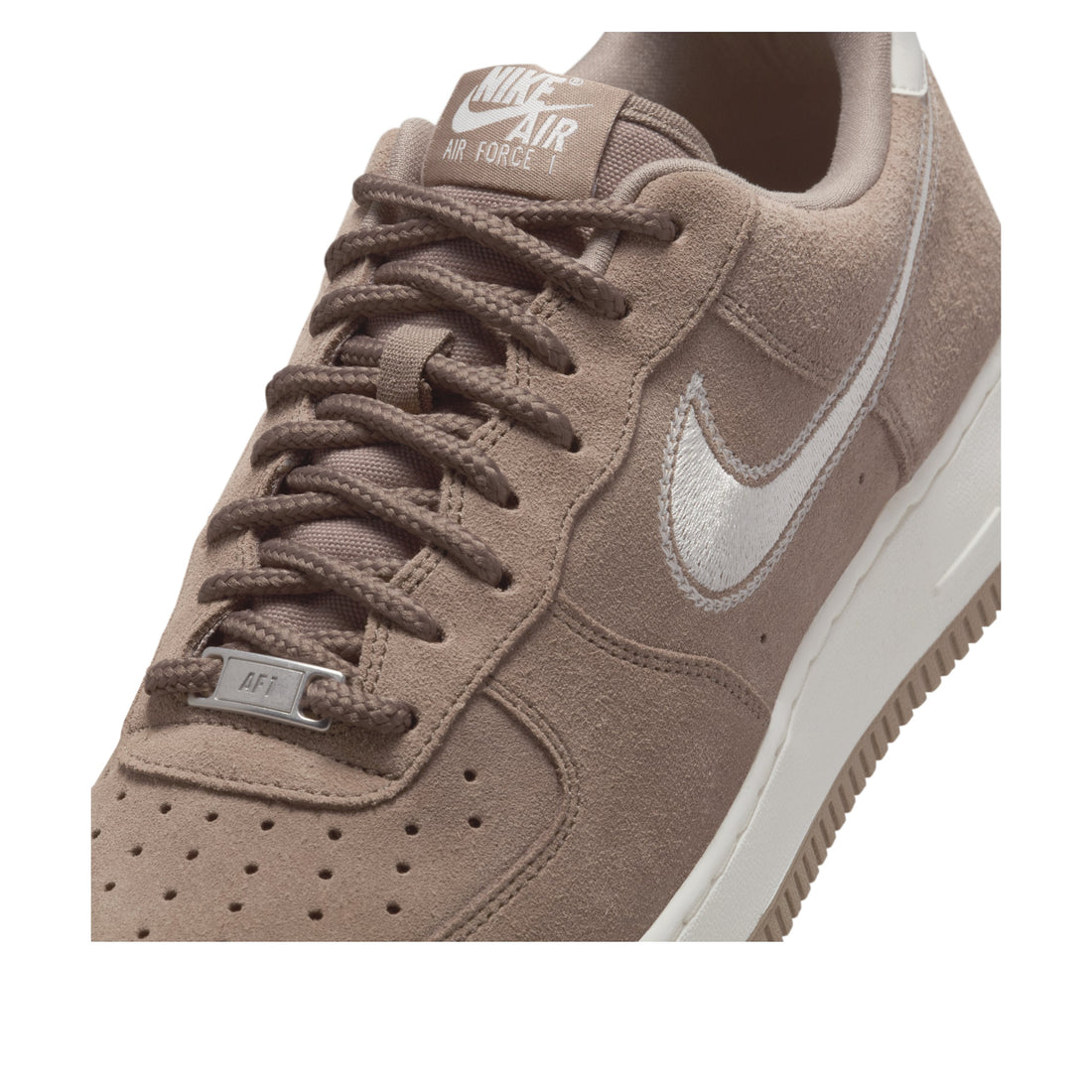 Nike Air Force 1 Low '07 LV8 'Mink Brown Embroidered Swoosh' HJ4465-200