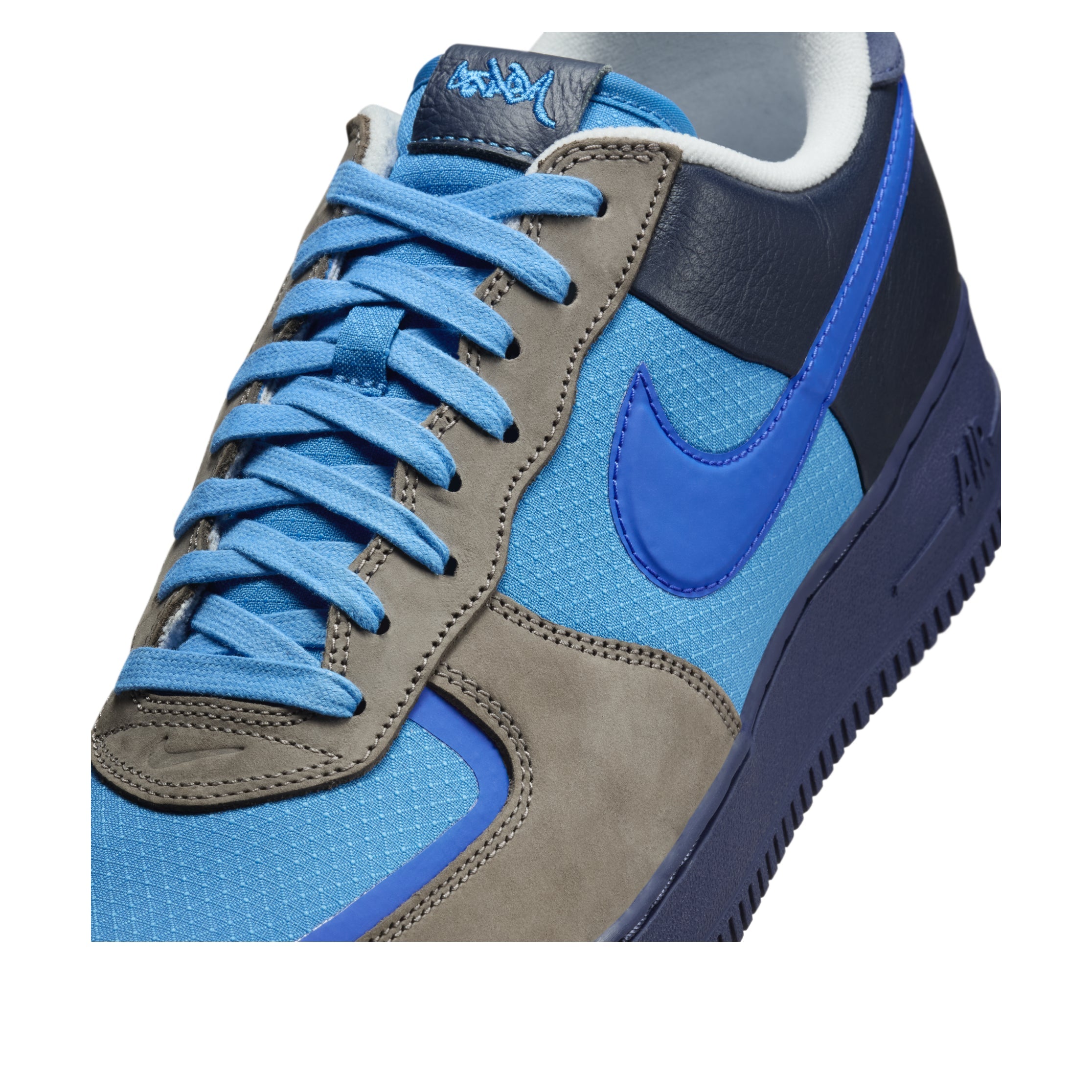 Nike x Stash Air Force 1 Low 'Soft Grey Harbor Blue' HF5516-001