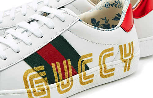 Gucci Ace Low 'Guccy Print' 523455-0G290-9090